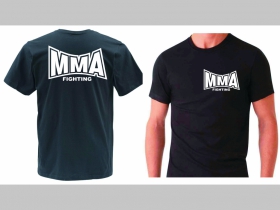 MMA Fighting pánske tričko s obojstrannou potlačou 100%bavlna značka Fruit of The Loom